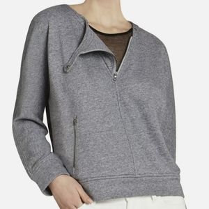 BCBGMaxAzaria Tallulah Zipper Detail Sweat…